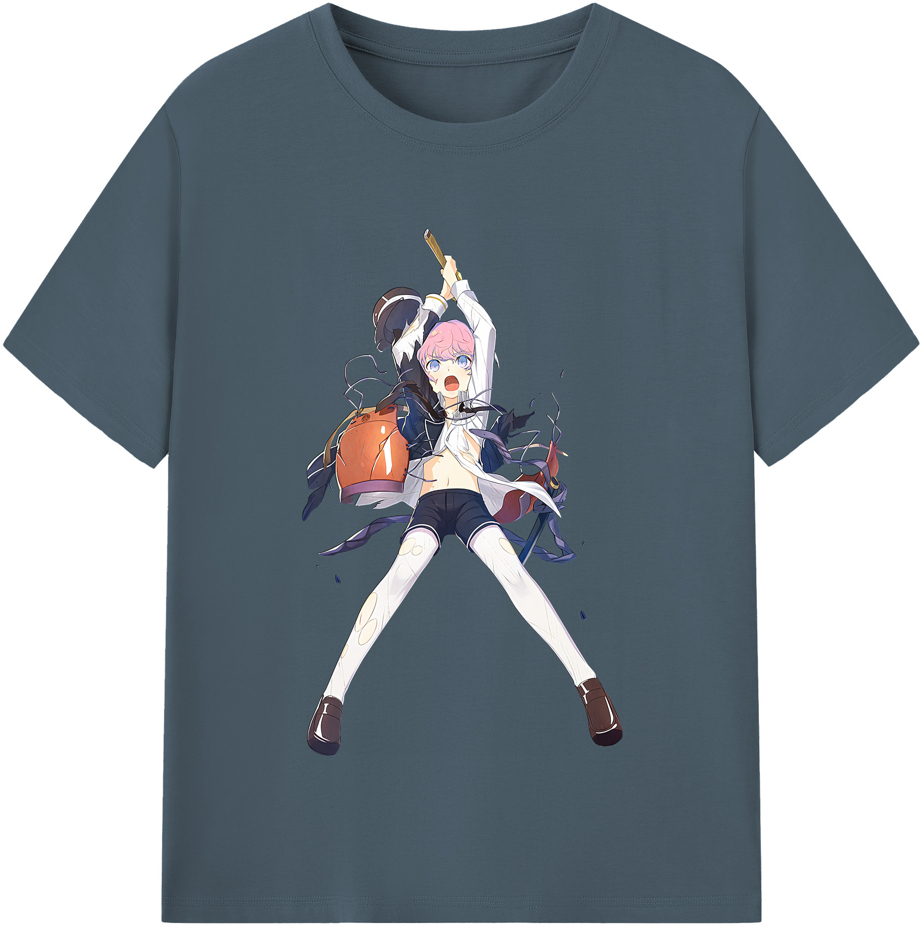 （画像用） 刀剣乱舞 Touken Ranbu 綿100％半袖Tシャツ（フロントプリント）